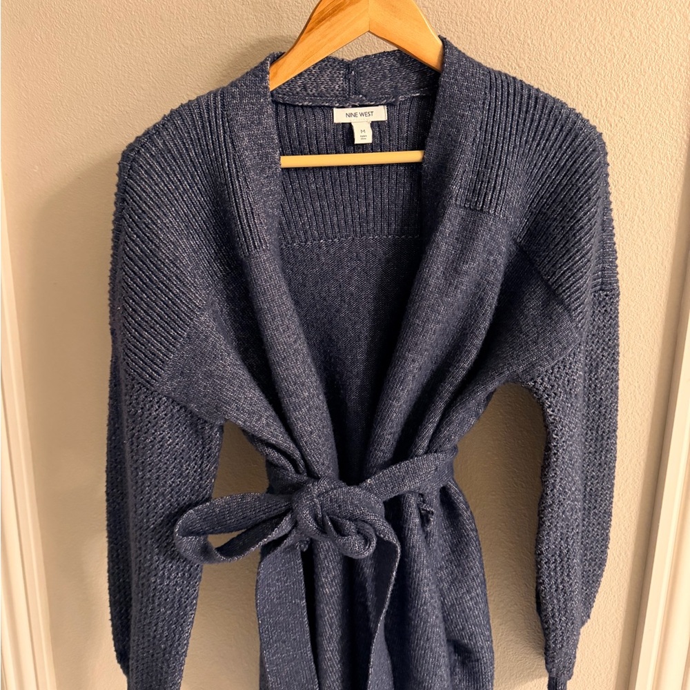 Nine West Navy Women's Cardigan